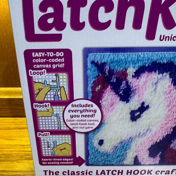 NEW - LatchKits Unicorn Mini-Rug - Picture 2 of 12